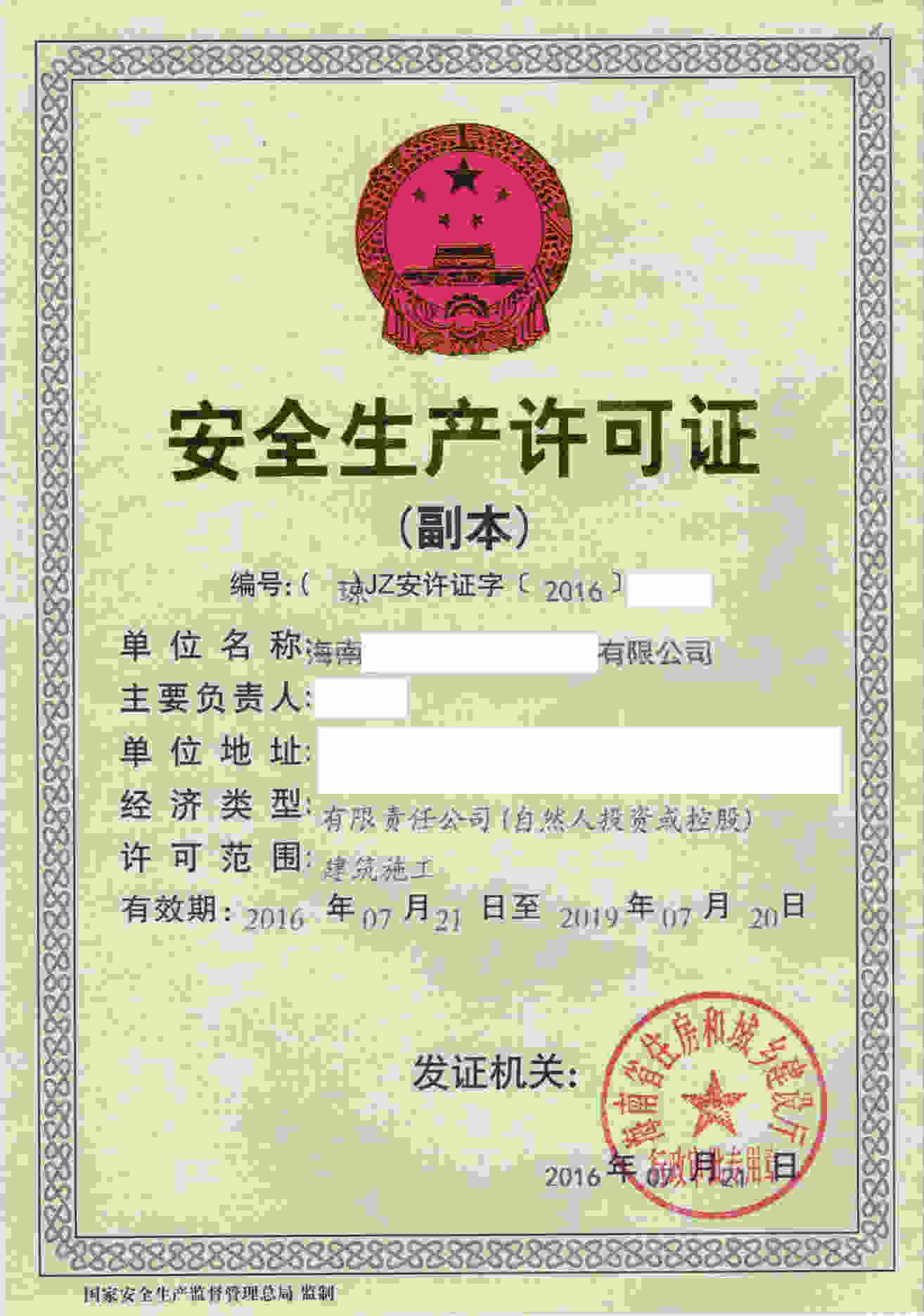 海南****实业有限公司